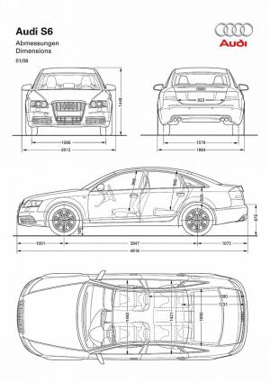 Audi S6 Sedan 2006 года 